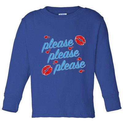 P.E..A.S.E P.L.E.A.S.E P.L.E.A.S. Song Toddler Long Sleeve Shirt