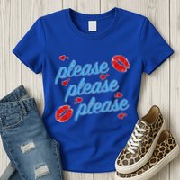 P.E..A.S.E P.L.E.A.S.E P.L.E.A.S. Song Womens T-Shirt