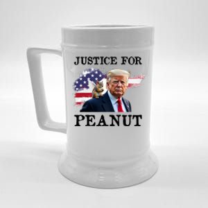 Peanut P’Nut Pnut Justice For Peanut The Squirrel 2024 Beer Stein