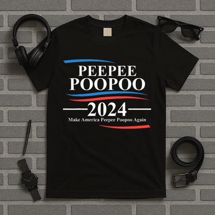 Pee Pee Poo Poo 2024 Peepee Poopoo Meme T-Shirt