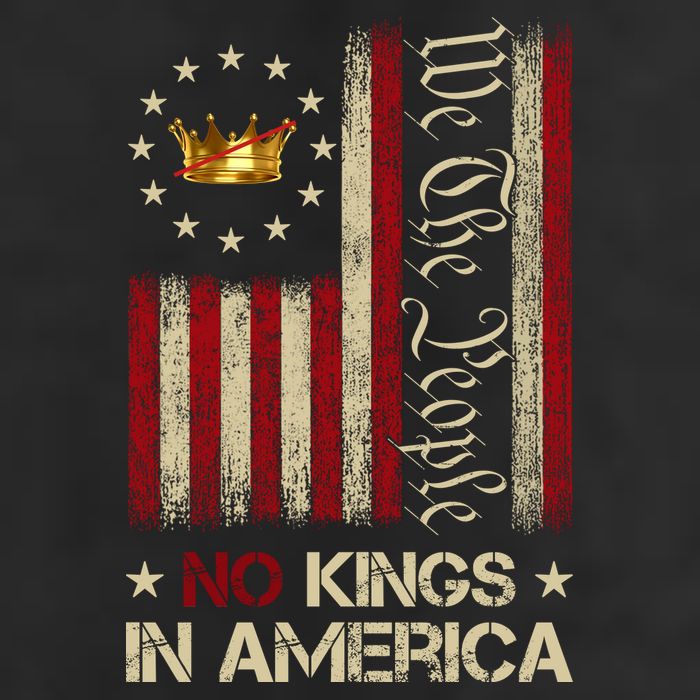 Patriotic Pro-Democracy Protest June 14 No Kings In America 7 Panel Mesh Trucker Snapback Hat