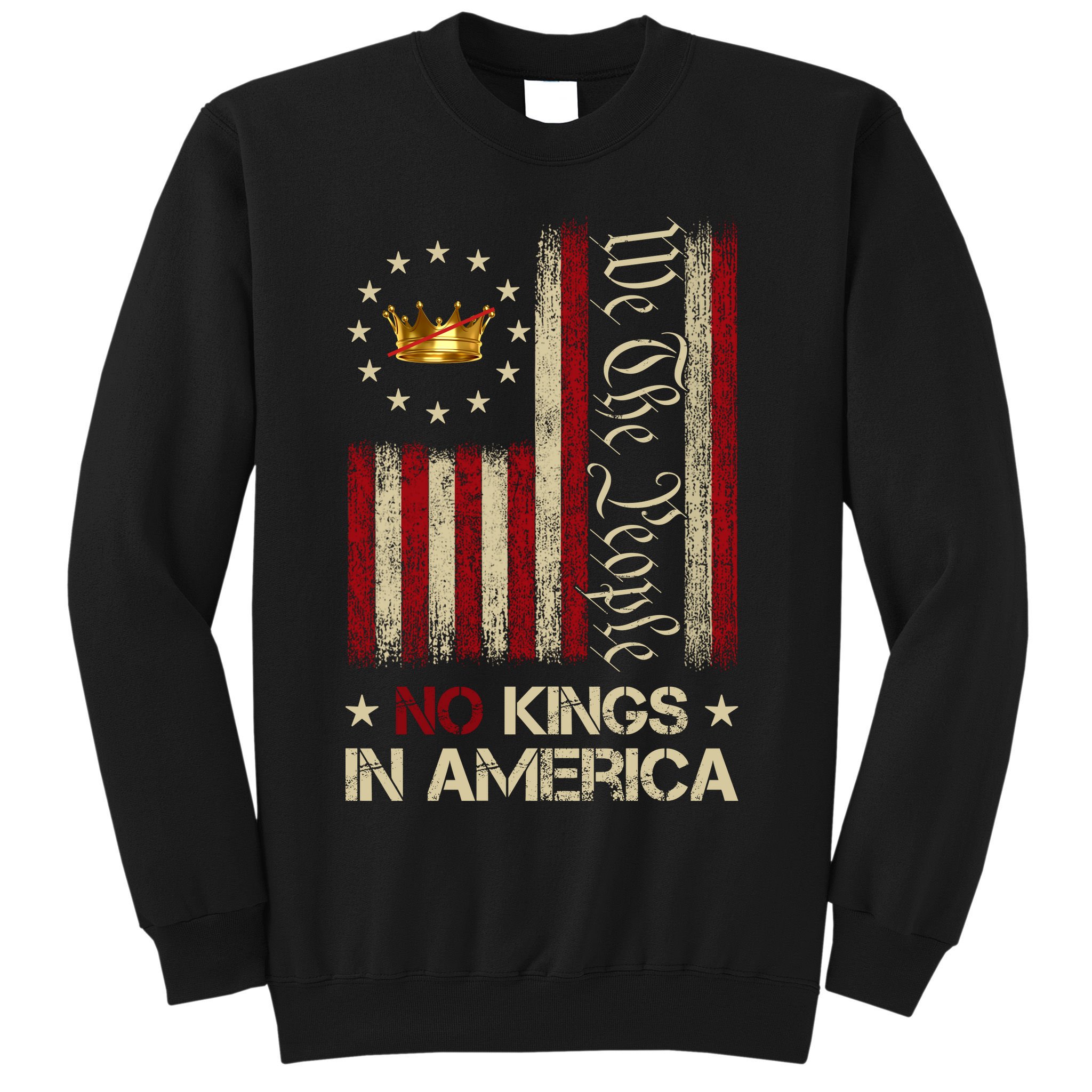 Patriotic Pro-Democracy Protest June 14 No Kings In America Sweatshirt