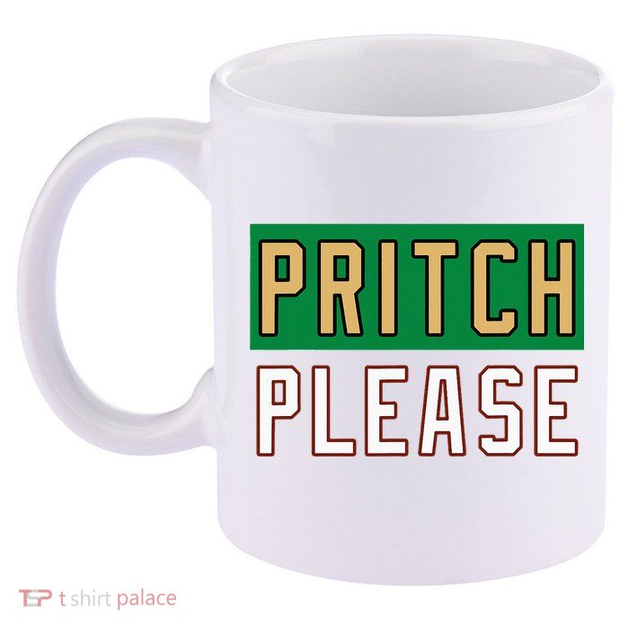 Pritch Please 11oz C Handle Ceramic Mug
