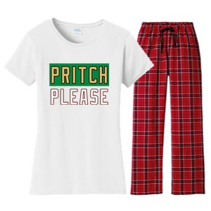 Pritch Please Women's Flannel Pajama Set