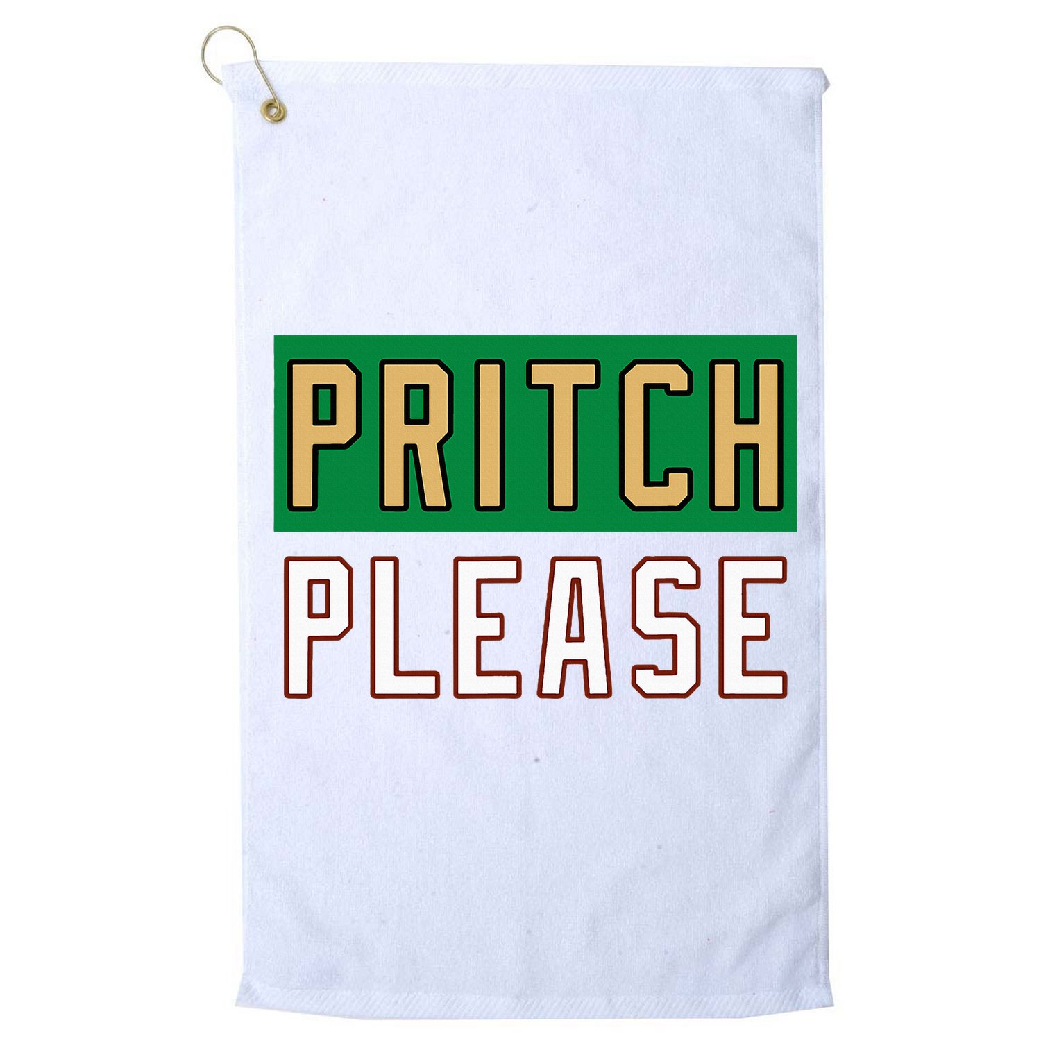 Pritch Please Golf Towel