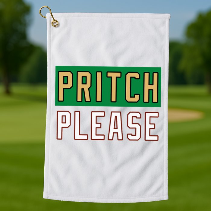 Pritch Please Golf Towel