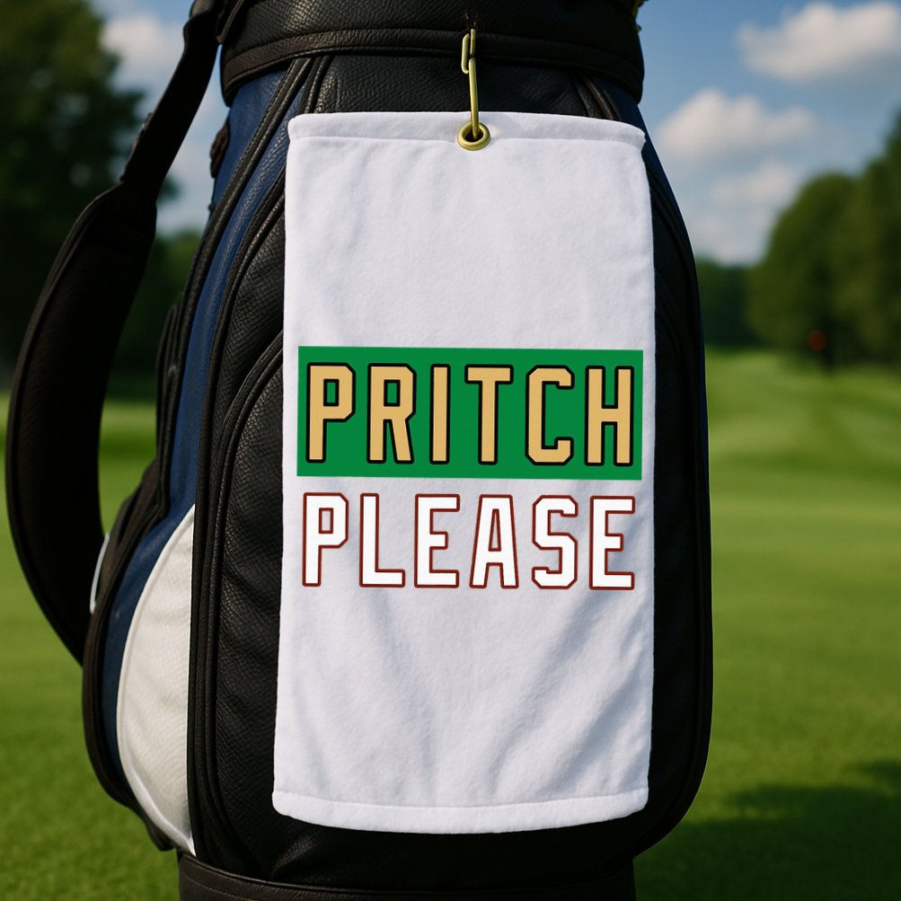 Pritch Please Golf Towel