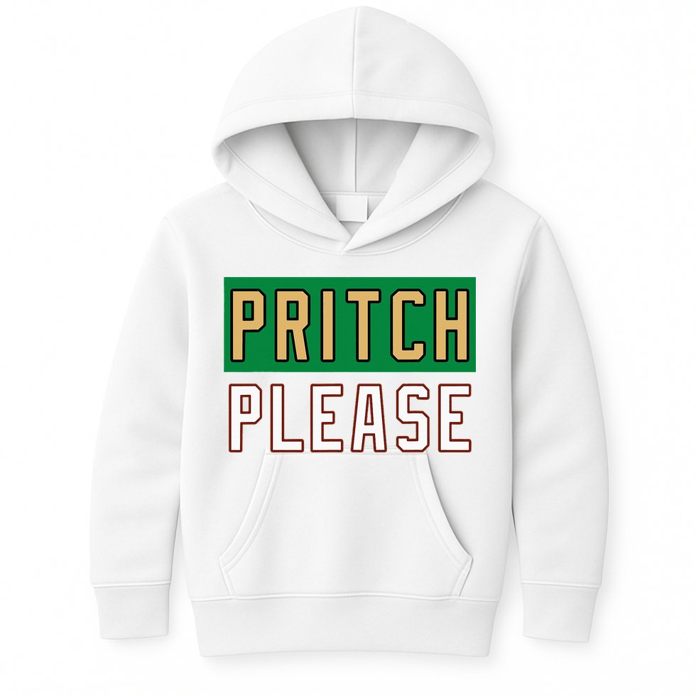 Pritch Please Kids Hoodie