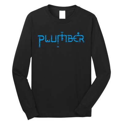 Plumbing Plumber Long Sleeve Shirt