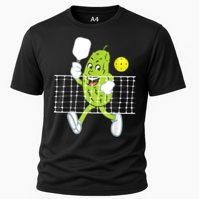 Pickle Playing Pickleball Funny Pickleball Paddleball Performance Shirt