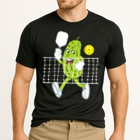 Pickle Playing Pickleball Funny Pickleball Paddleball Cooling Performance Crew T-Shirt
