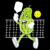 Pickle Playing Pickleball Funny Pickleball Paddleball Cooling Performance Crew T-Shirt