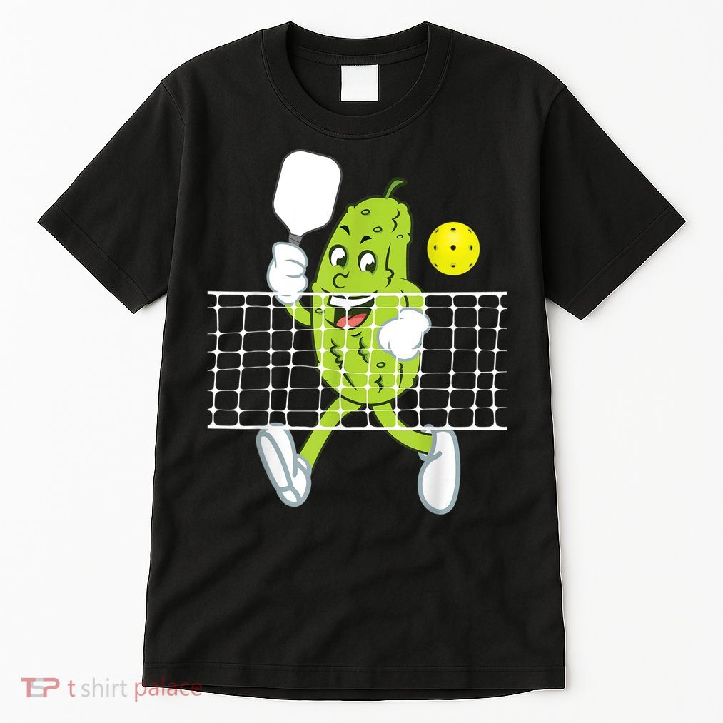 Pickle Playing Pickleball Funny Pickleball Paddleball Tall T-Shirt