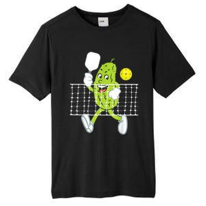 Pickle Playing Pickleball Funny Pickleball Paddleball Tall Fusion ChromaSoft Performance T-Shirt