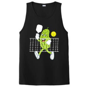 Pickle Playing Pickleball Funny Pickleball Paddleball PosiCharge Competitor Tank