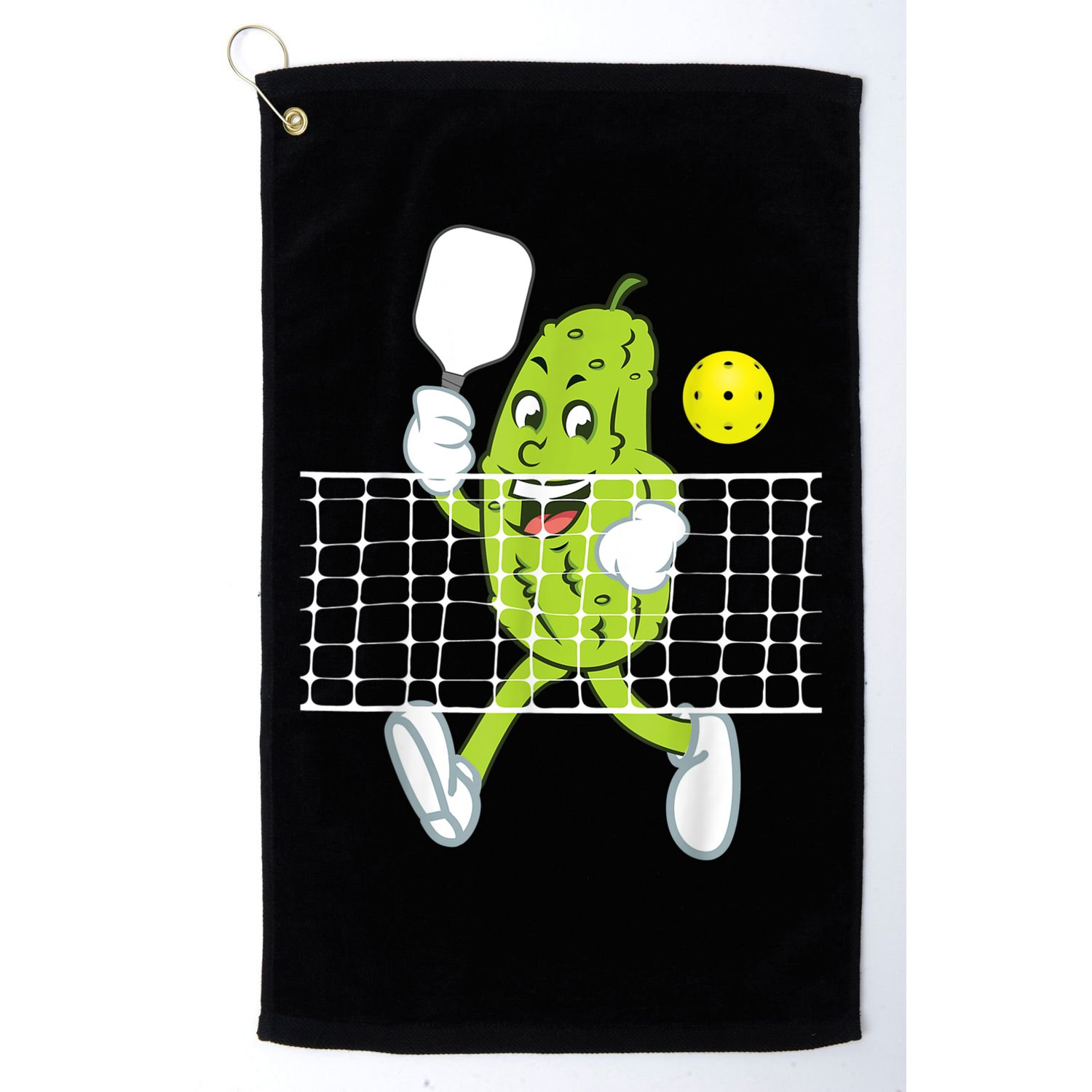 Pickle Playing Pickleball Funny Pickleball Paddleball Golf Towel
