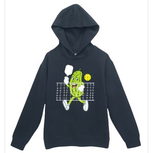 Pickle Playing Pickleball Funny Pickleball Paddleball Urban Pullover Hoodie