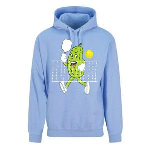 Pickle Playing Pickleball Funny Pickleball Paddleball Unisex Surf Hoodie