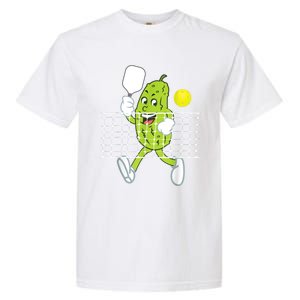 Pickle Playing Pickleball Funny Pickleball Paddleball Garment-Dyed Heavyweight T-Shirt