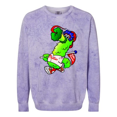 Phillie Phanatic Philadelphia Phillies Est 1883 Baseball Lover Trending For Base Colorblast Crewneck Sweatshirt