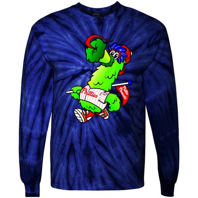 Phillie Phanatic Philadelphia Phillies Est 1883 Baseball Lover Trending For Base Tie-Dye Long Sleeve Shirt