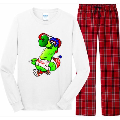 Phillie Phanatic Philadelphia Phillies Est 1883 Baseball Lover Trending For Base Long Sleeve Pajama Set