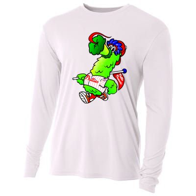 Phillie Phanatic Philadelphia Phillies Est 1883 Baseball Lover Trending For Base Cooling Performance Long Sleeve Crew