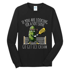 Pickleball Player Paddleball Lover Tall Long Sleeve T-Shirt