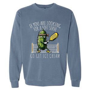 Pickleball Player Paddleball Lover Garment-Dyed Sweatshirt