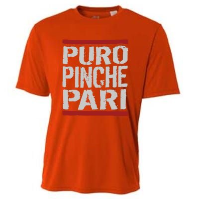 Puro Pinche Pari Funny Cooling Performance Crew T-Shirt