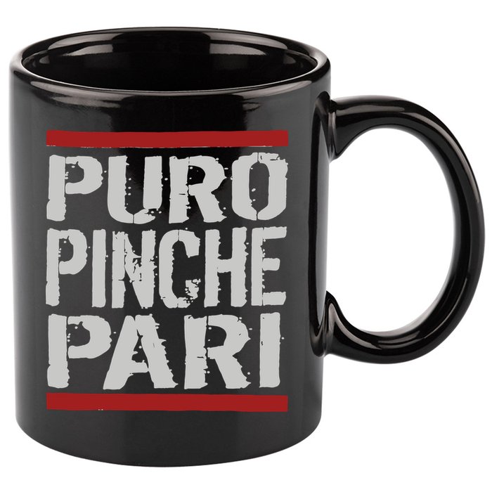 Puro Pinche Pari Funny 11oz C Handle Ceramic Mug