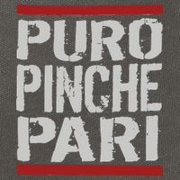 Puro Pinche Pari Funny Cotton Canvas Backpack