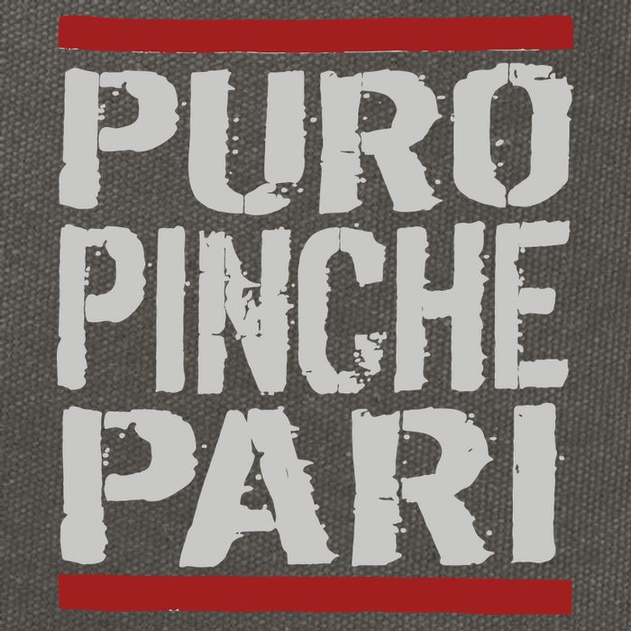 Puro Pinche Pari Funny Cotton Canvas Backpack