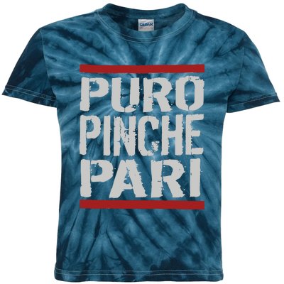 Puro Pinche Pari Funny Kids Tie-Dye T-Shirt