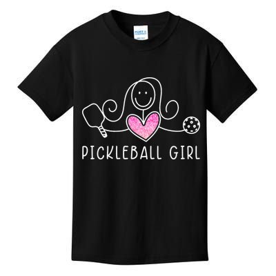 Pickleball Pickleball Pickleball Lover Kids T-Shirt