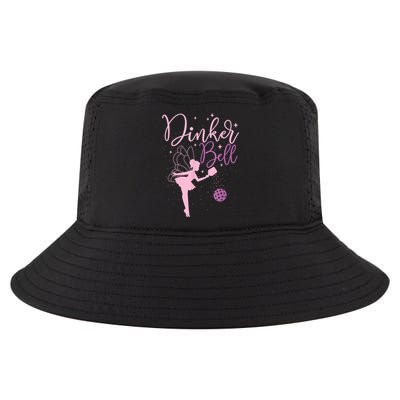 Pickleball Player Pickleballers Sports Lover Dinker Bell Gift For Girl Cool Comfort Performance Bucket Hat
