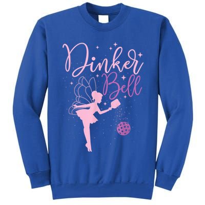 Pickleball Player Pickleballers Sports Lover Dinker Bell Gift For Girl Tall Sweatshirt