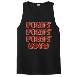 Purdy Purdy Purdy Good Football Quarterback PosiCharge Competitor Tank