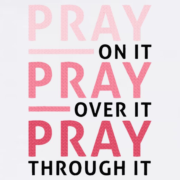 Pray Pray Pray Pray On It Pray Over It Pray Through It Adult Drive Performance Visor