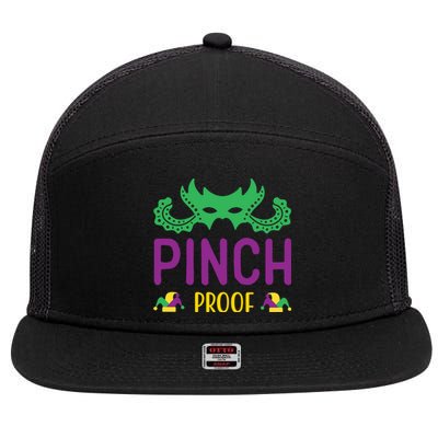 Pinch Proof 7 Panel Mesh Trucker Snapback Hat