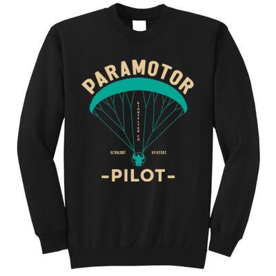 Paramotor Pilot Powered Paragliding Sweatshirt