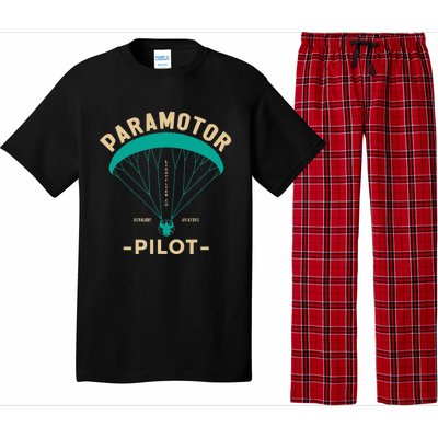 Paramotor Pilot Powered Paragliding Pajama Set