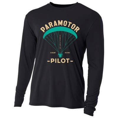 Paramotor Pilot Powered Paragliding Cooling Performance Long Sleeve Crew