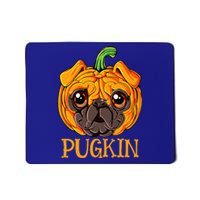 Pugkin Pug Pumpkin Halloween Thanksgiving Dog Mousepad