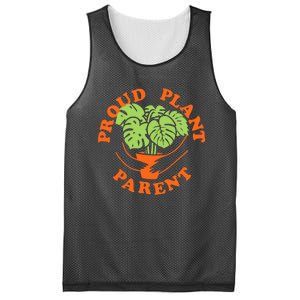 Proud Plant Parent Funny Plant Lover Mesh Reversible Basketball Jersey Tank