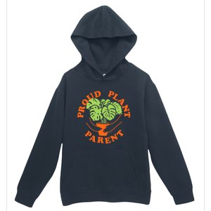 Proud Plant Parent Funny Plant Lover Urban Pullover Hoodie