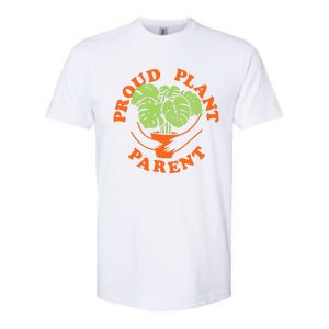 Proud Plant Parent Funny Plant Lover Softstyle CVC T-Shirt