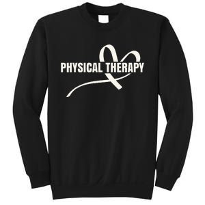 PTA Physiotherapy PT Therapist Love Physical Therapy Sweatshirt