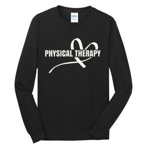 PTA Physiotherapy PT Therapist Love Physical Therapy Tall Long Sleeve T-Shirt