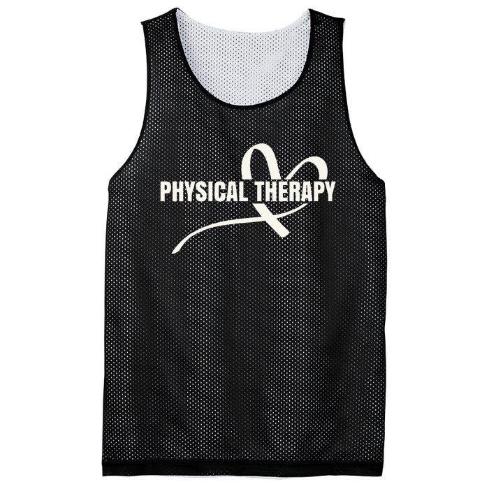 PTA Physiotherapy PT Therapist Love Physical Therapy Mesh Reversible Basketball Jersey Tank